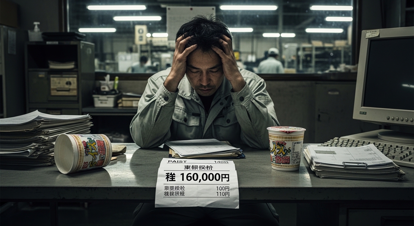 手取り16万!辞めたいのに言えなかった工場派遣の8年!退職代行という選択