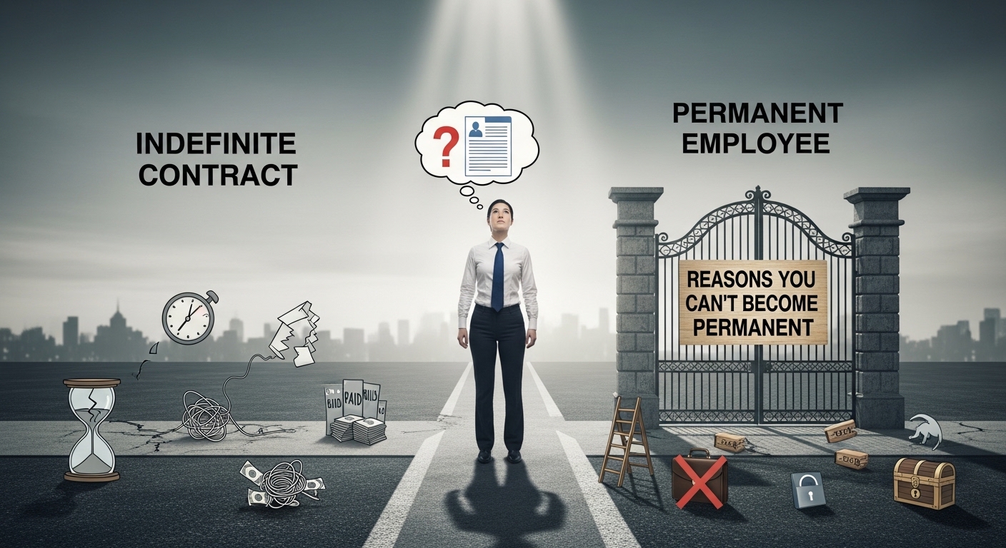 無期雇用派遣はやめるべき?正社員になれない理由と対策