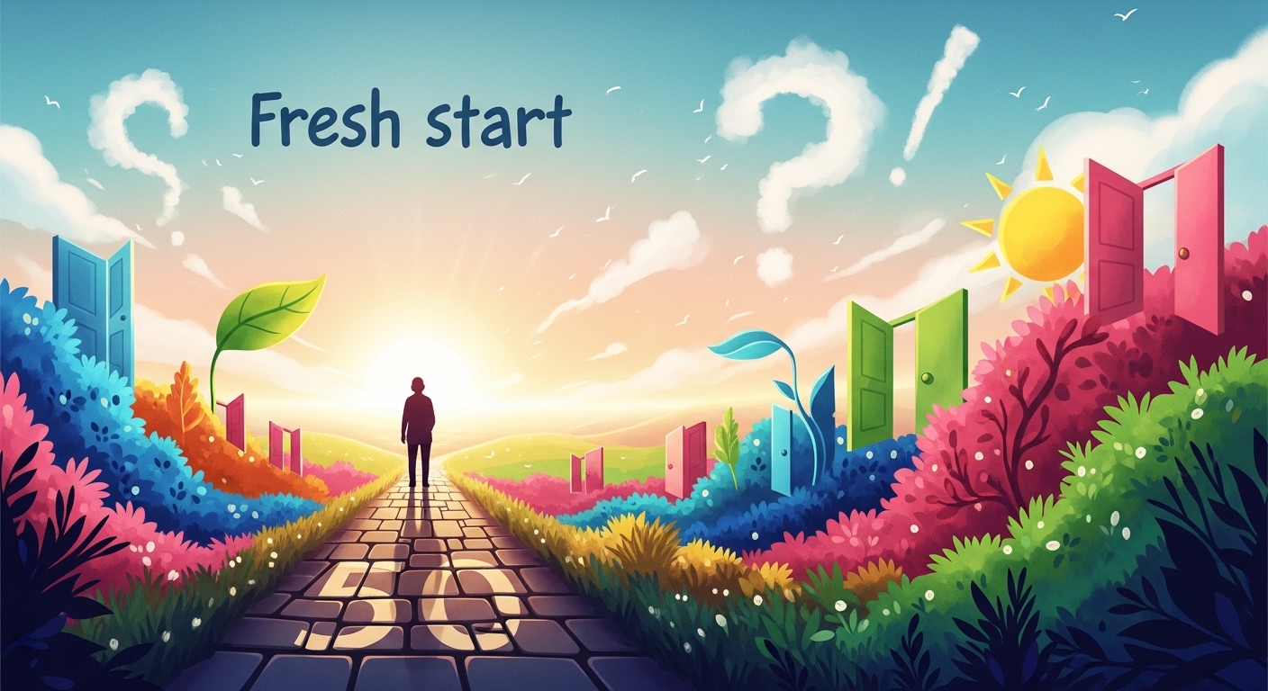 50歳から人生はやり直せる?後悔と現実の向き合い方を解説