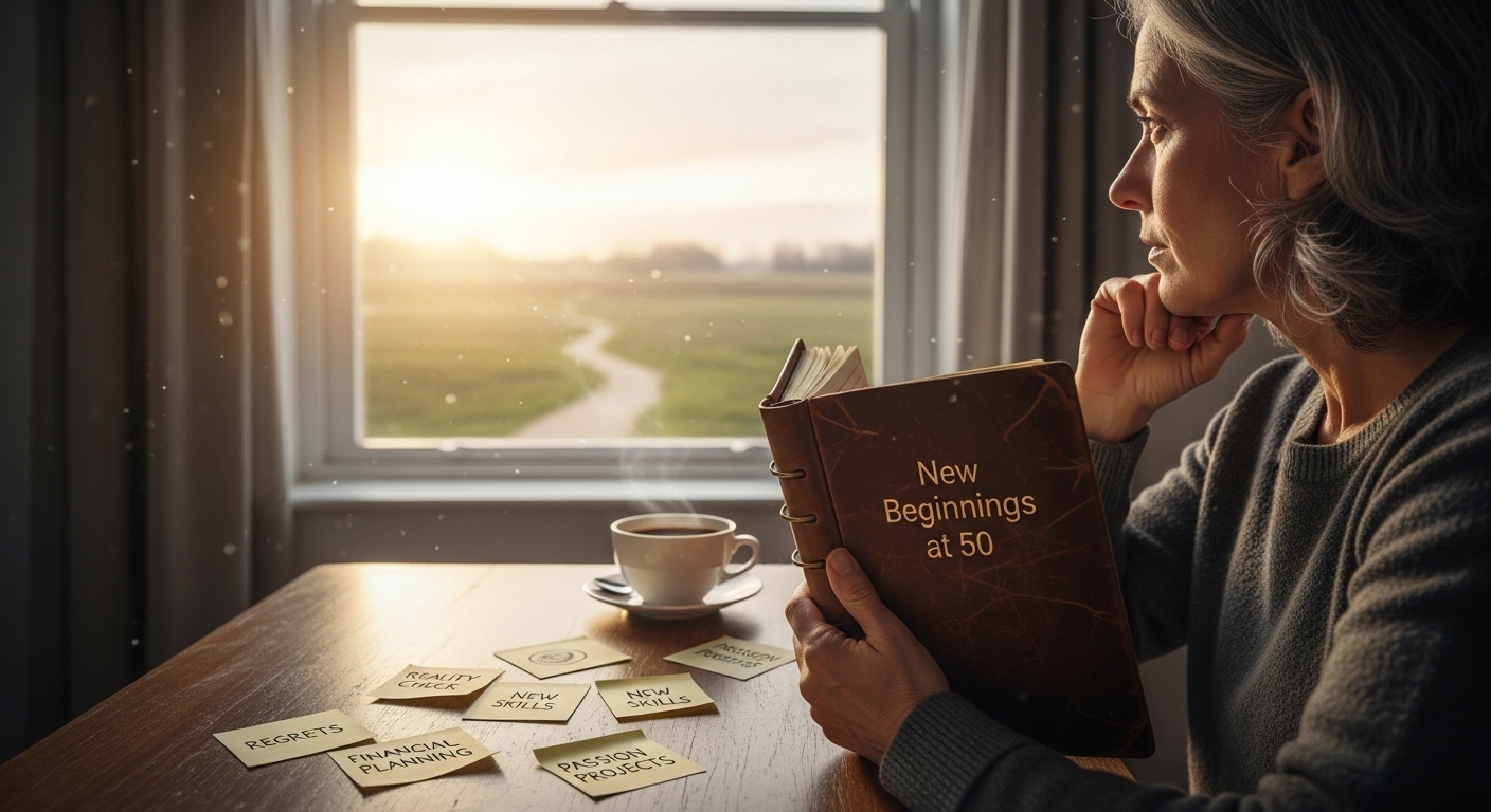 50歳から人生はやり直せる?後悔と現実の向き合い方を解説