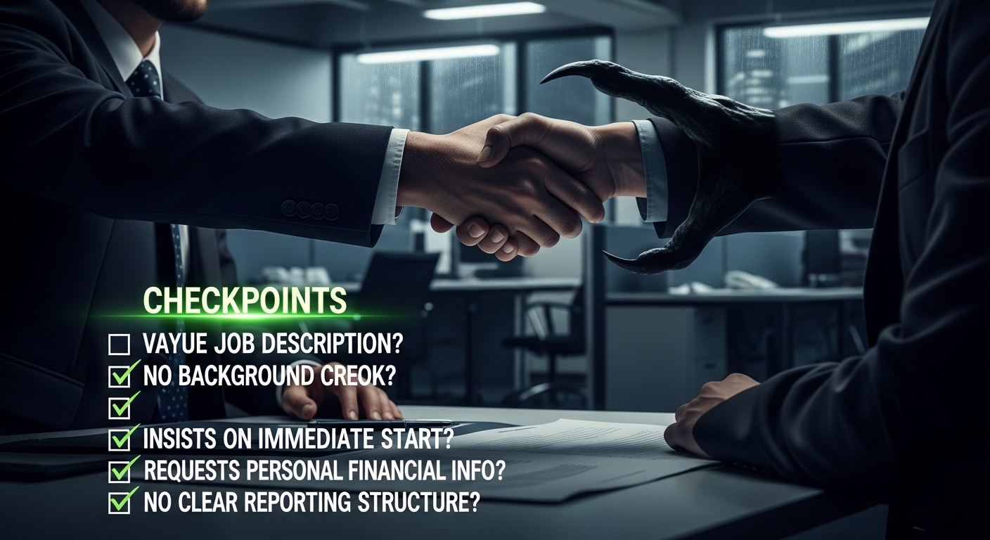 面接1回で即採用は危険？怪しい会社を見抜くチェックポイント