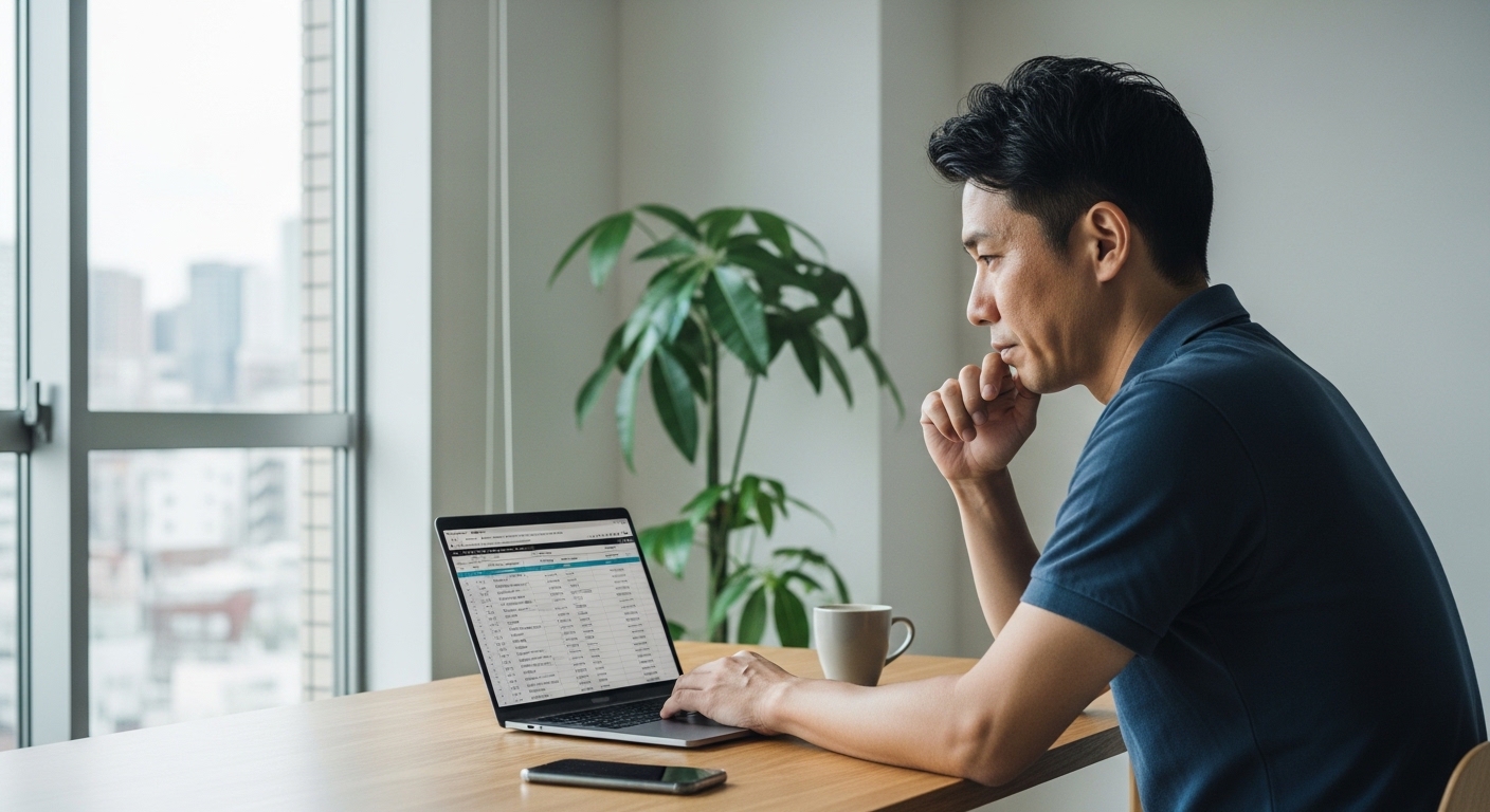 45歳で月収50万は低い?年収のリアルと判断基準