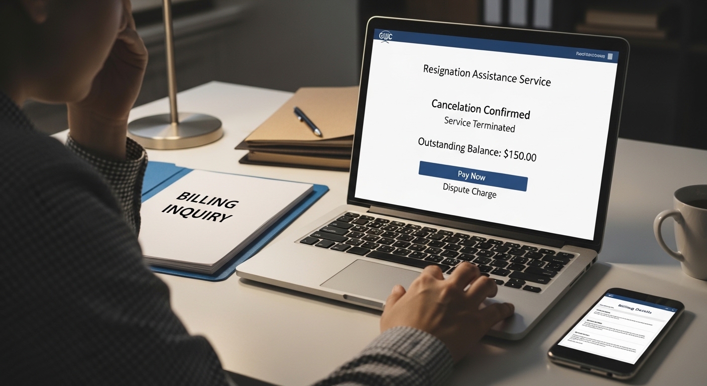 退職代行はキャンセルできる？料金請求の対処法