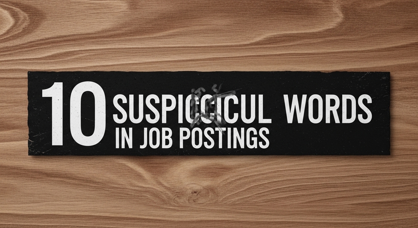 転職求人の怪しいワード10選｜45歳転職の失敗しない方法