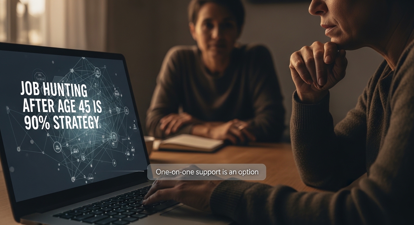 45歳からの転職は戦略が9割|マンツーマン支援という選択肢