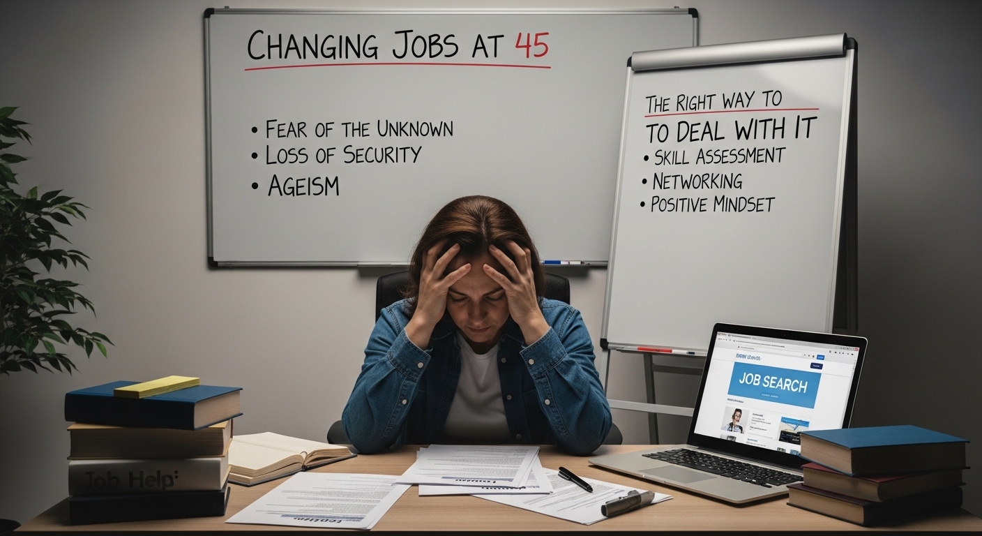 45歳で初転職がつらい理由とは？正しい対処法を解説